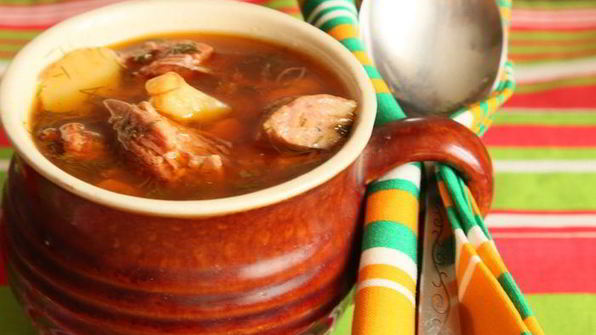 бограч — венгерский гуляш по-закарпатски