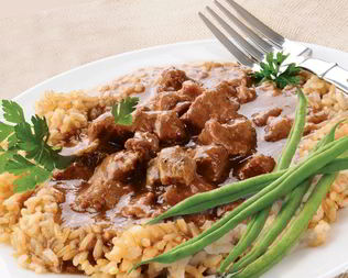 Гуляш из говядины в мультиварке