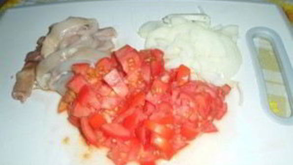 гуляш из кальмаров