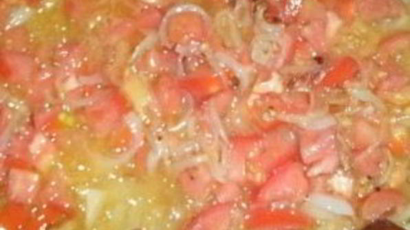 гуляш из кальмаров