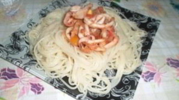 гуляш из кальмаров