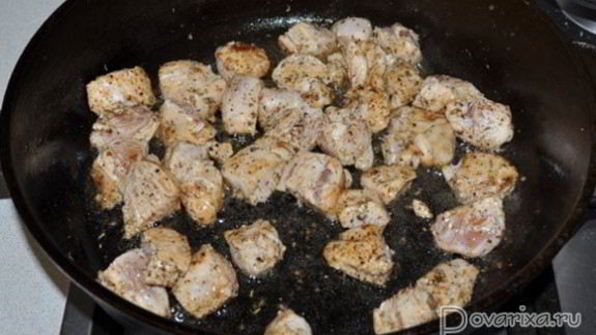 гуляш из кролика с грибами