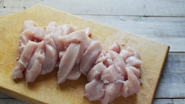 гуляш из курицы с подливкой