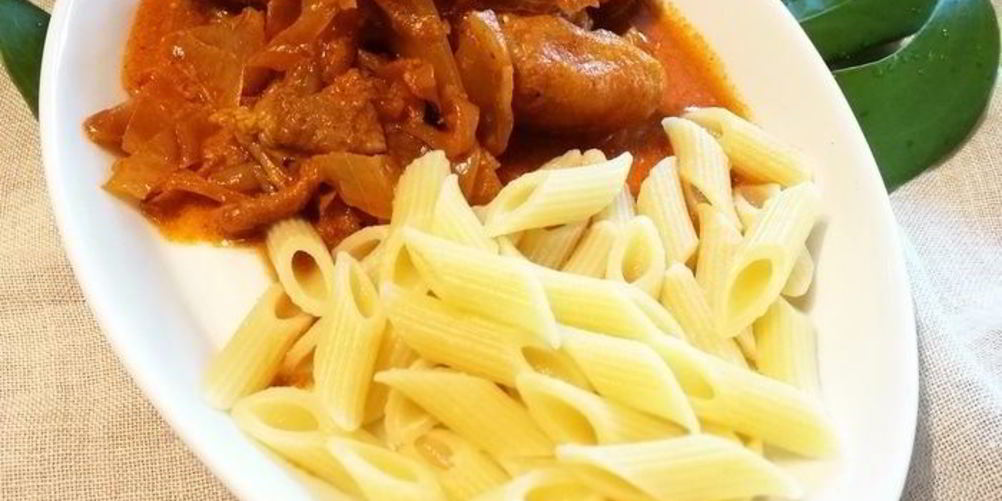 Рецепт гуляша из курицы со свежей капустой