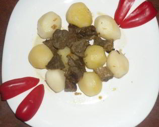 Гуляш из легкого