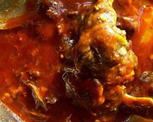 Гуляш из мяса нутрии