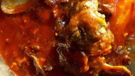 Гуляш из мяса нутрии