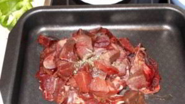 гуляш из оленины