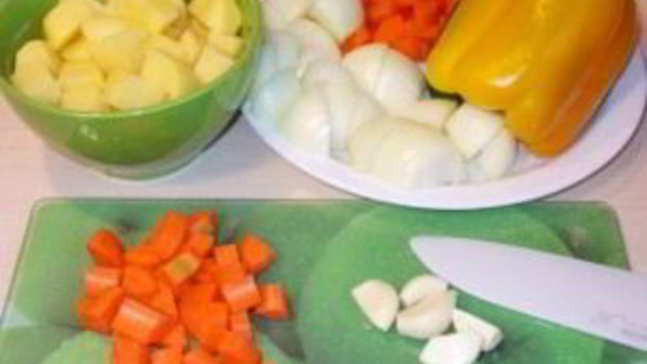 гуляш из оленины