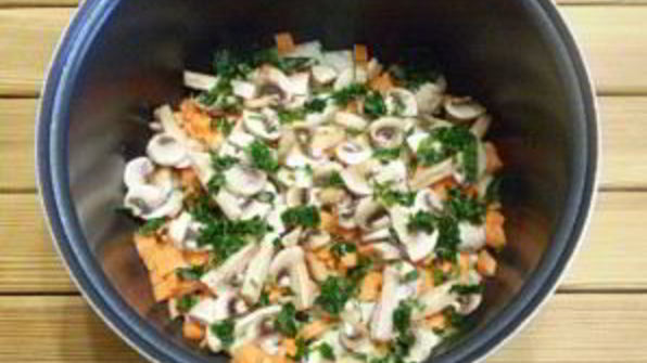 гуляш из шампиньонов