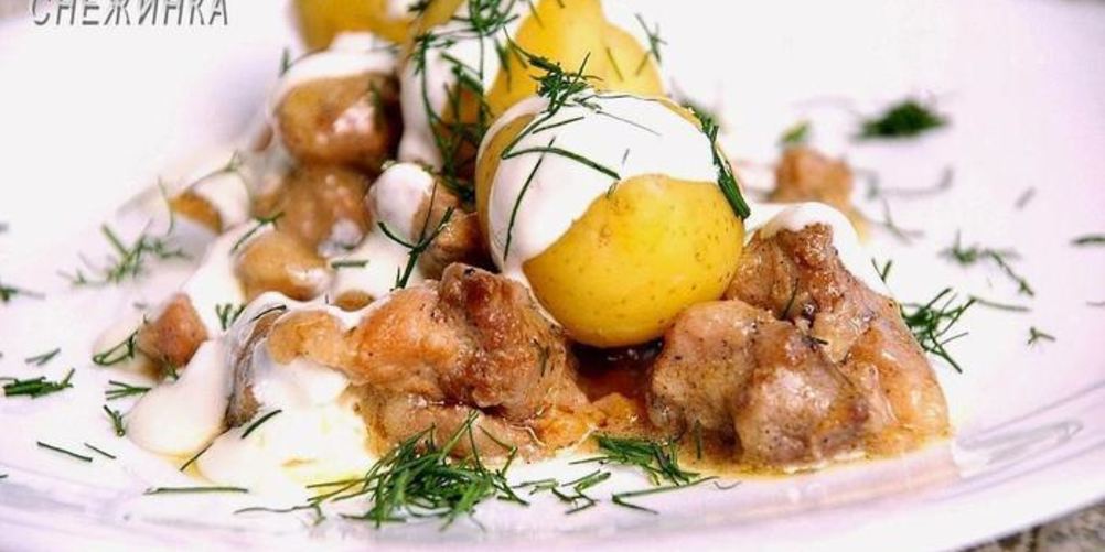 Рецепт гуляша из свинины с красным вином