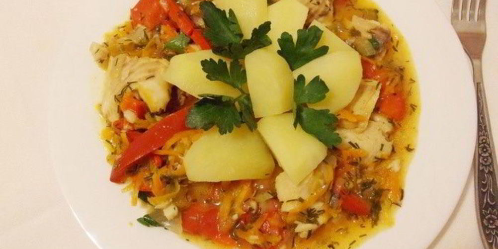 Рецепт гуляша из тилапии