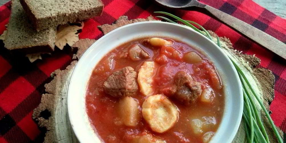 Рецепт гуляша по-венгерски с клецками
