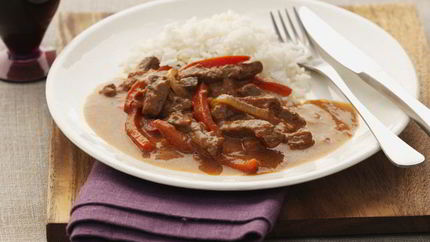 Гуляш с подливкой