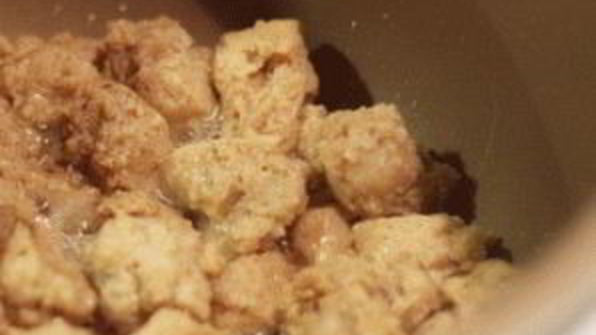 гуляш соевый с помидорами