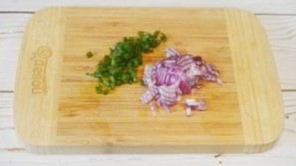 картофельное пюре с беконом и сыром