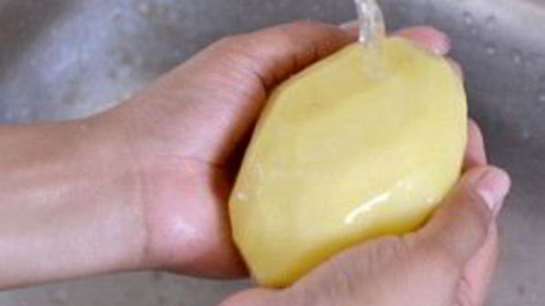 картофельное пюре с луком