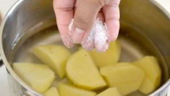 картофельное пюре с луком