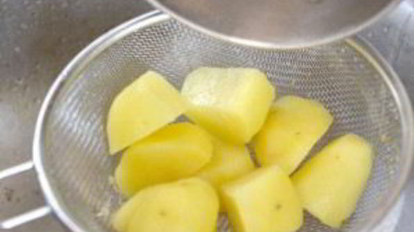 картофельное пюре с луком