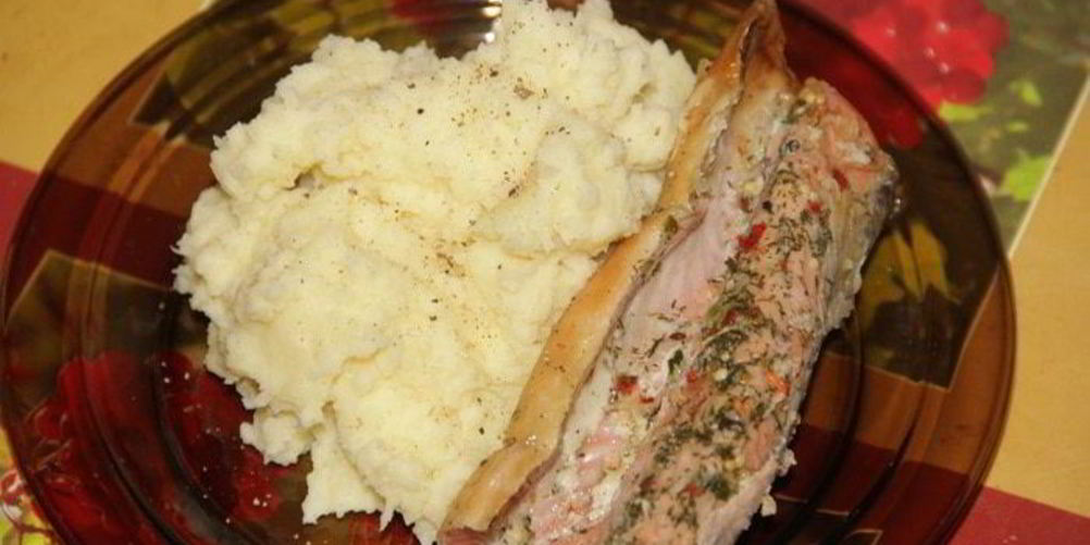 Рецепт картофельного пюре с пастернаком и сметаной