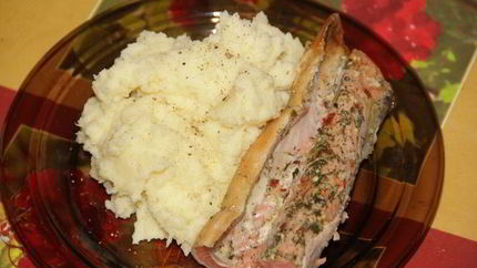 Картофельное пюре с пастернаком и сметаной