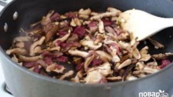 корейская лапша с мясом