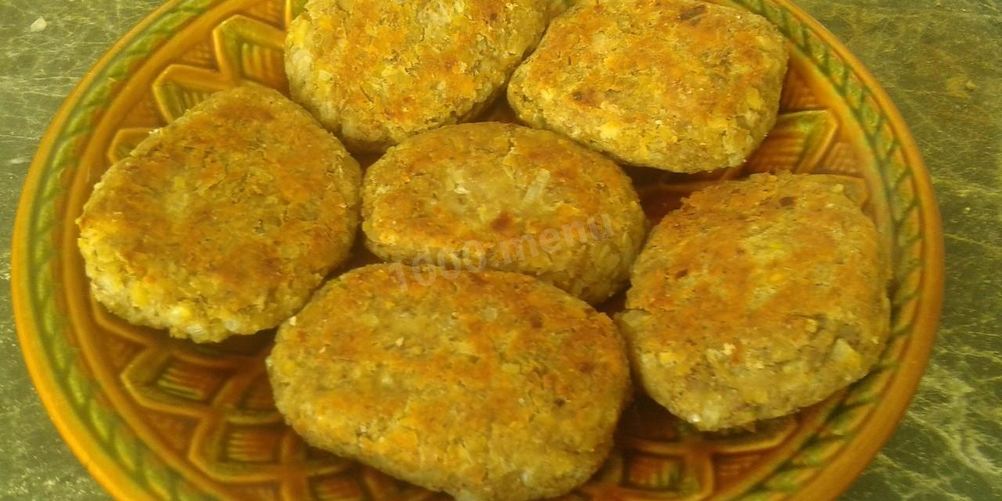 Рецепт чечевичных котлет веганских
