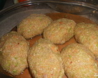 Диетические котлеты из куриного фарша