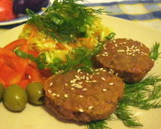 Говяжьи котлеты на пару