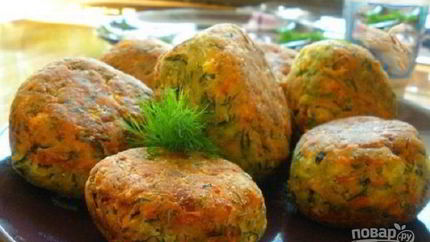 Кабачковые котлеты