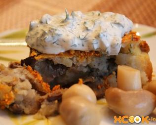 Картофельные котлеты в духовке