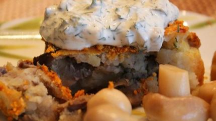 Картофельные котлеты в духовке