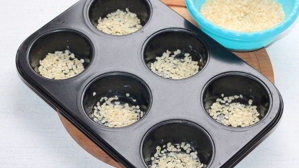 картофельные стожки с сыром и окороком