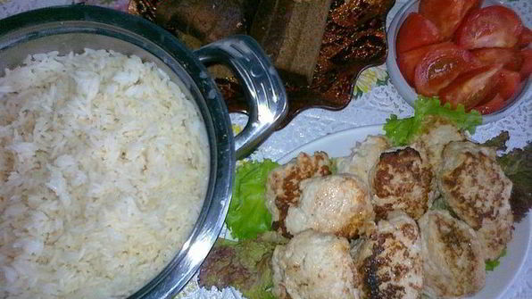 котлетки зернышки