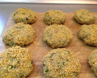 Котлеты из чечевицы и риса