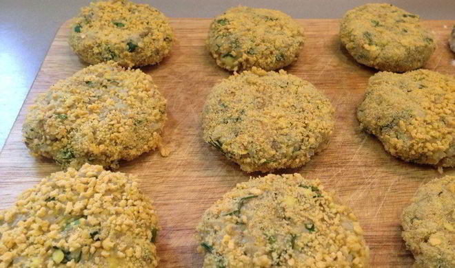 Котлеты из чечевицы и риса