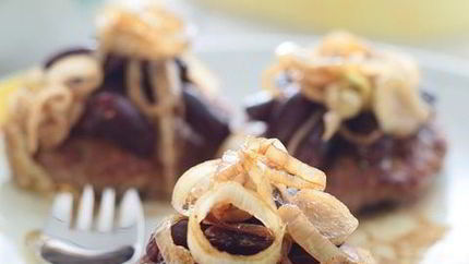 Котлеты из индейки с фасолью