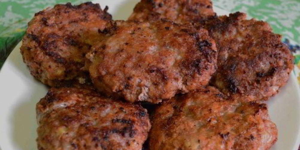 Рецепт котлет из конины
