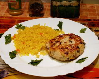 Котлеты из курицы и шампиньонов