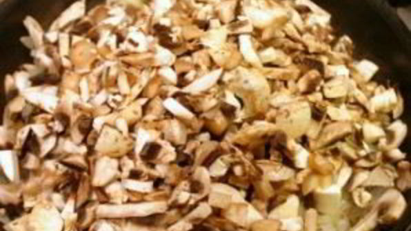 котлеты из курицы и шампиньонов