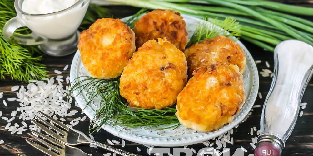 Рецепт котлет из риса