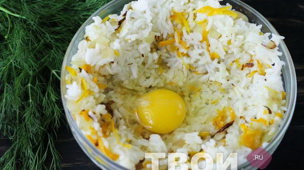 котлеты из риса