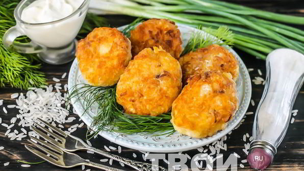 котлеты из риса