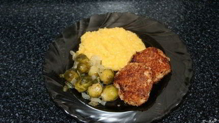 Котлеты из трески в духовке