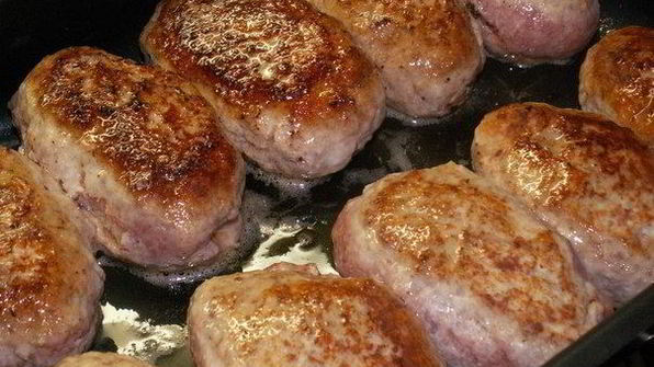 котлеты под шубой