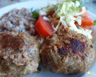 Котлеты с сыром и перцем