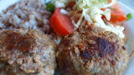 Котлеты с сыром и перцем