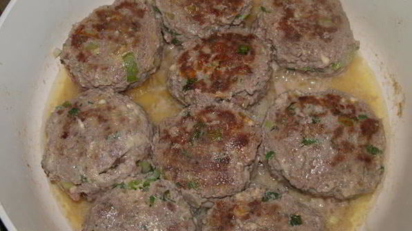 котлеты с сыром и перцем