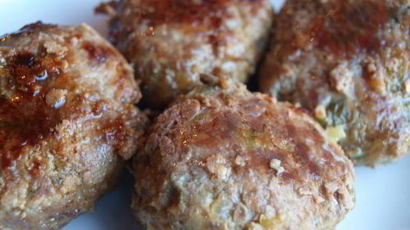 котлеты с сыром и перцем