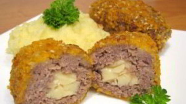 котлеты с сыром